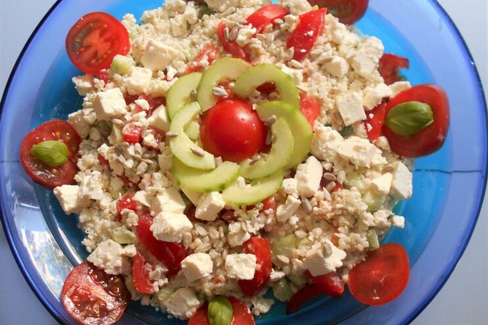 Quinoasalat mit Feta