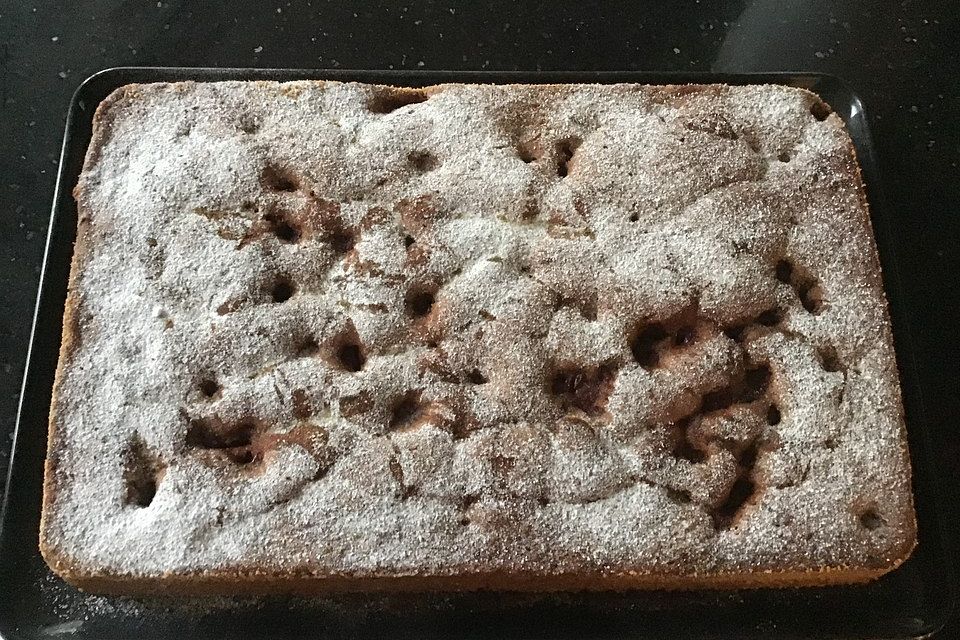 Schoko-Kirsch-Blechkuchen