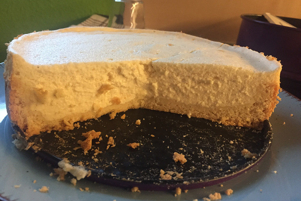 Käsekuchen mit 2 Schichten