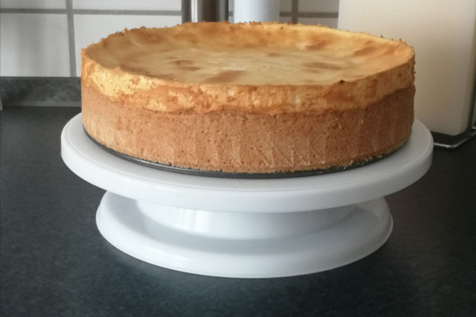 Käsekuchen mit 2 Schichten