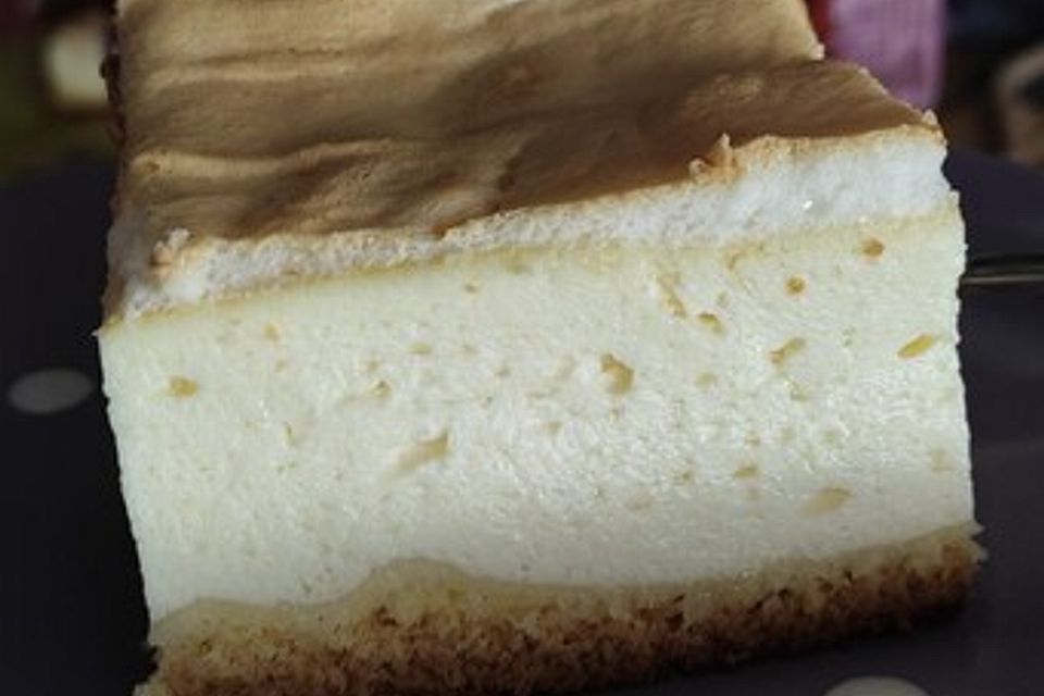 Käsekuchen mit 2 Schichten