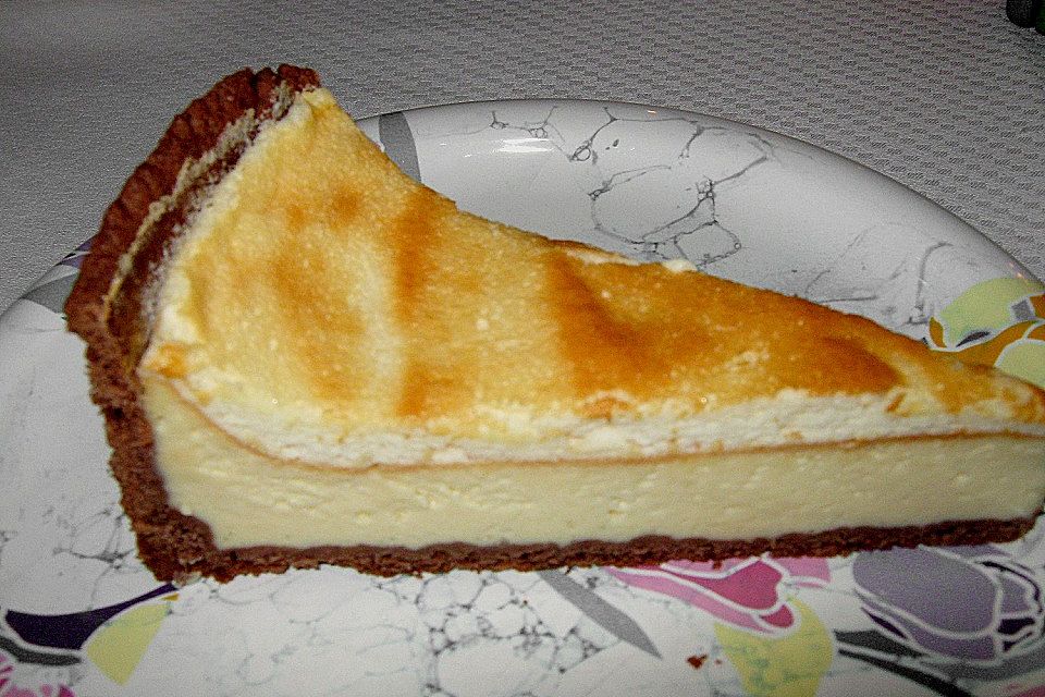 Käsekuchen mit 2 Schichten