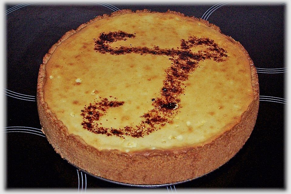 Käsekuchen mit 2 Schichten