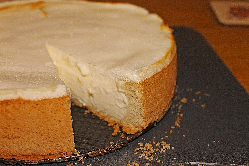 Käsekuchen mit 2 Schichten