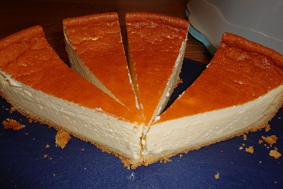 Käsekuchen mit 2 Schichten