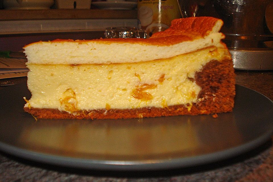 Käsekuchen mit 2 Schichten