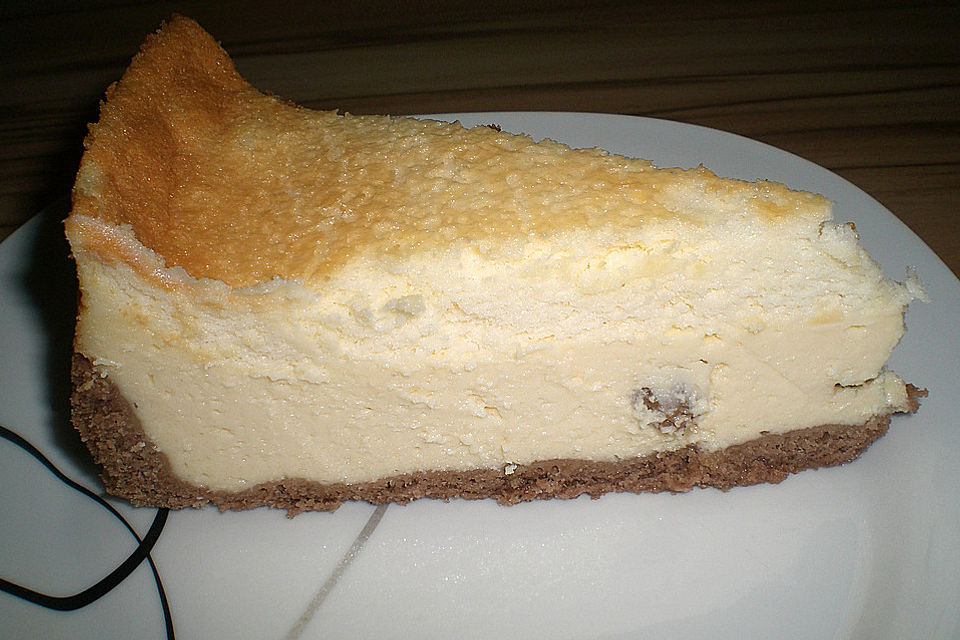 Käsekuchen mit 2 Schichten