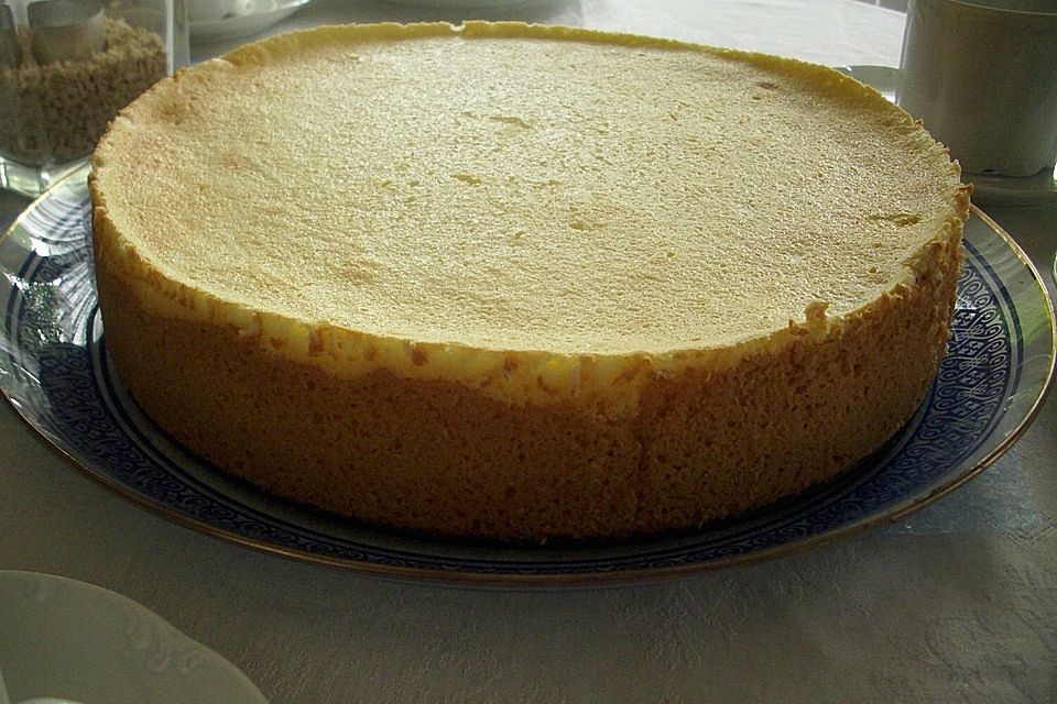 Käsekuchen mit 2 Schichten