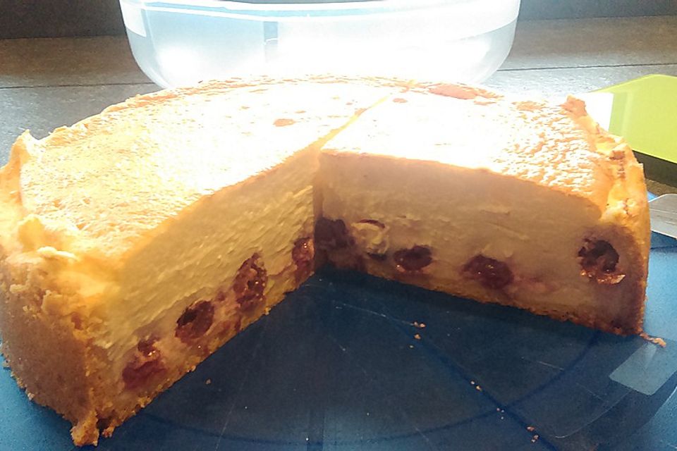 Käsekuchen mit 2 Schichten