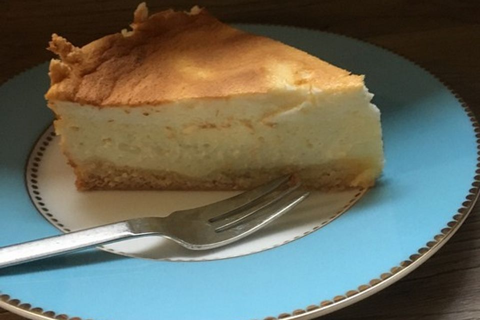 Käsekuchen mit 2 Schichten