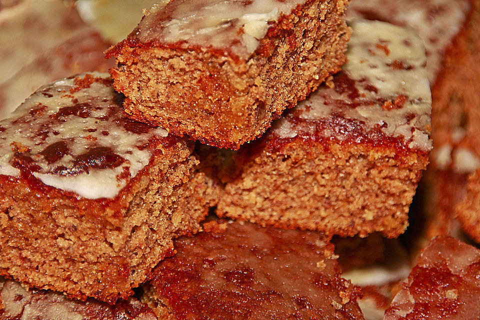 Lebkuchen vom Blech