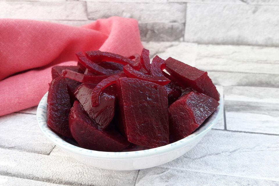 Rote Bete-Salat, einfach