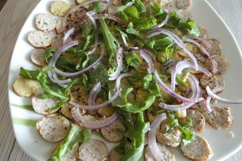 Bratwurst-Carpaccio