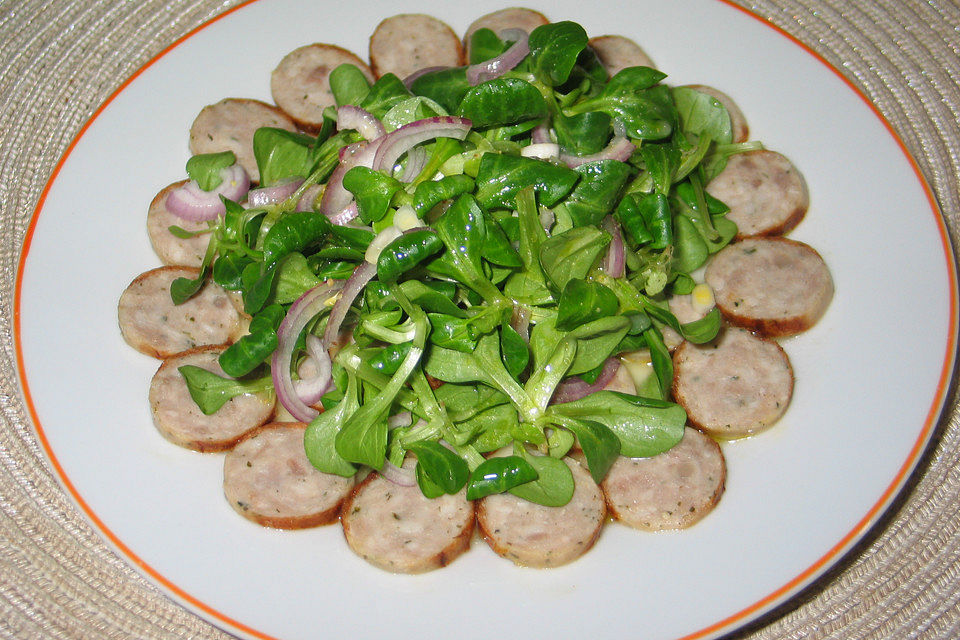 Bratwurst-Carpaccio