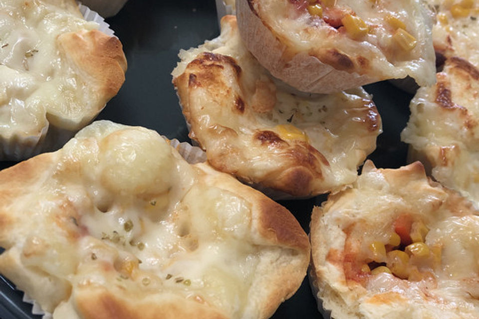 Schnelle Pizza-Muffins