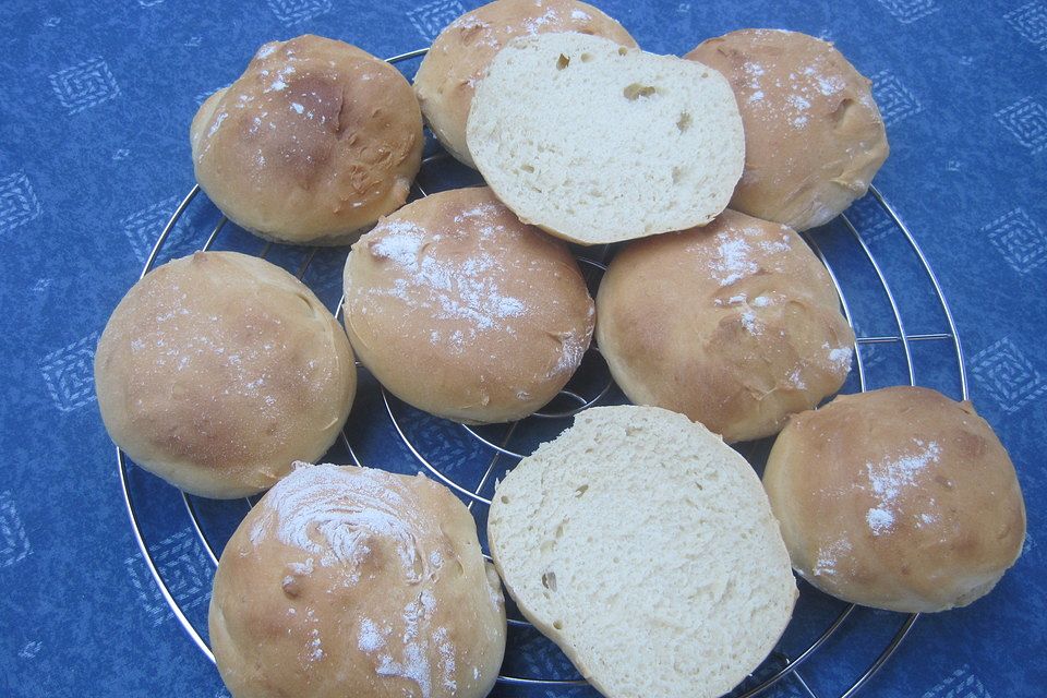 Schnelle Joghurtbrötchen