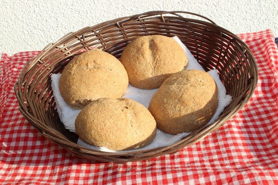 Schnelle Joghurtbrötchen