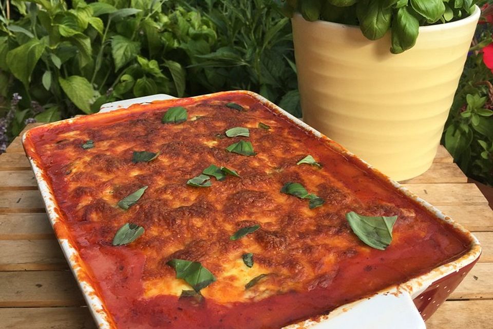 Zucchini-Lasagne