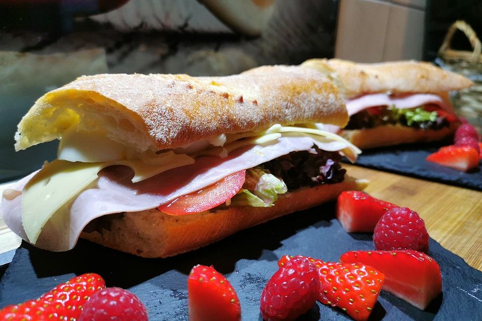 Ciabatta Sandwich de Luxe