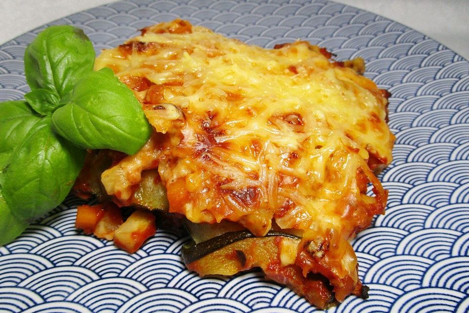 Low carb Zucchini-Lasagne