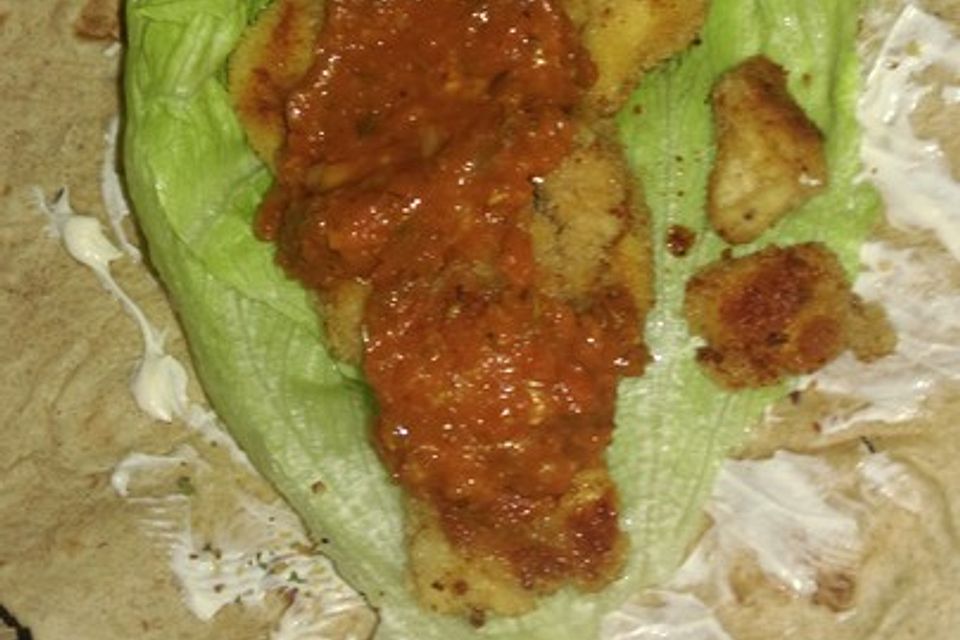 Chicken-Nugget-Wraps