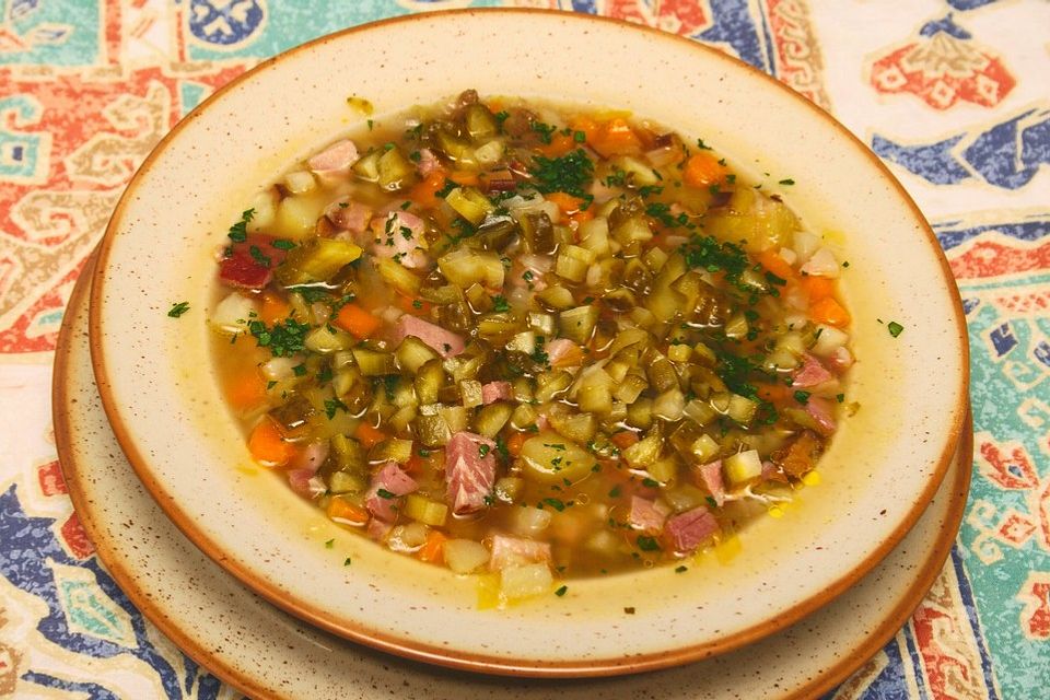 Spreewälder Kartoffelsuppe