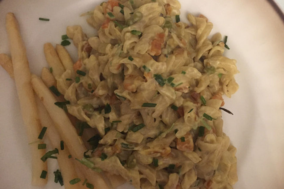 Vegane Cashewsauce zu Spargel