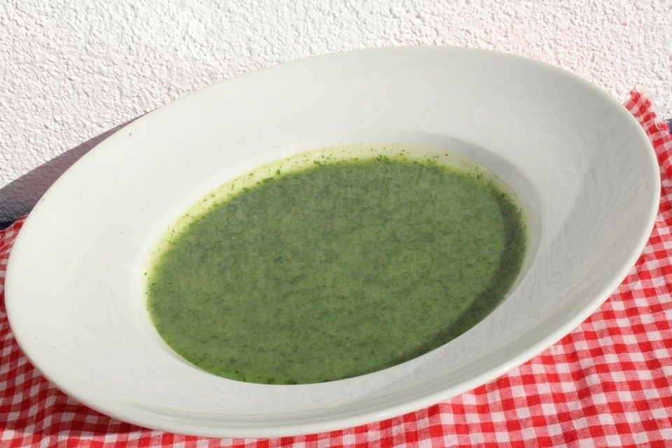 Kartoffel-Rucola-Suppe