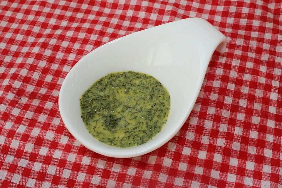 Honig-Senf-Dill-Sauce