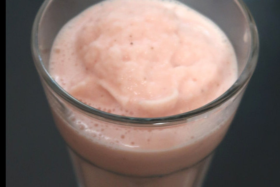 Melonen-Slushy mit Kefir