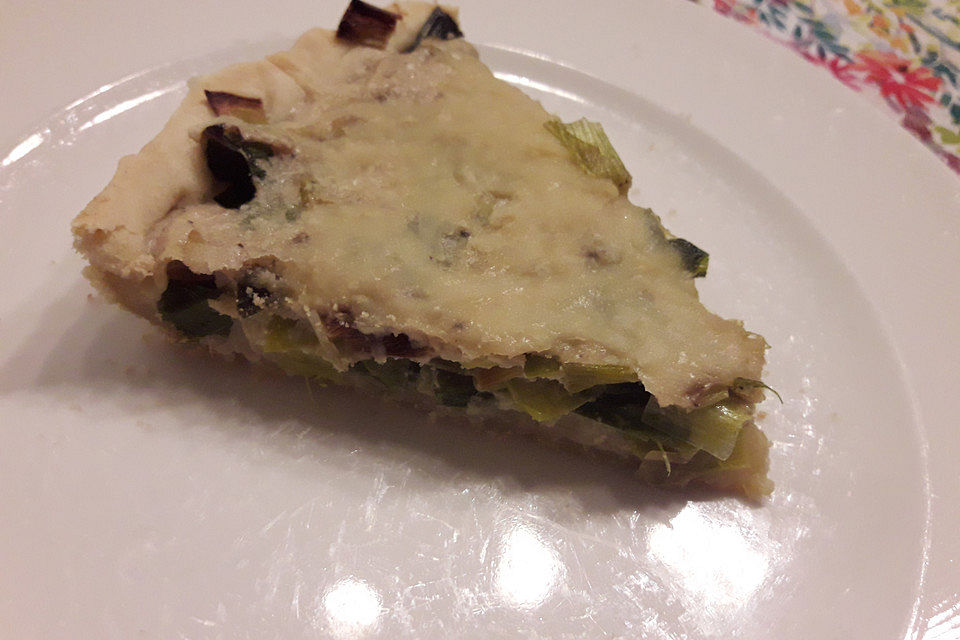 Vegane Lauch-Quiche