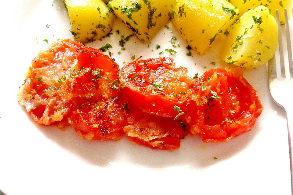 Gebratene Tomaten