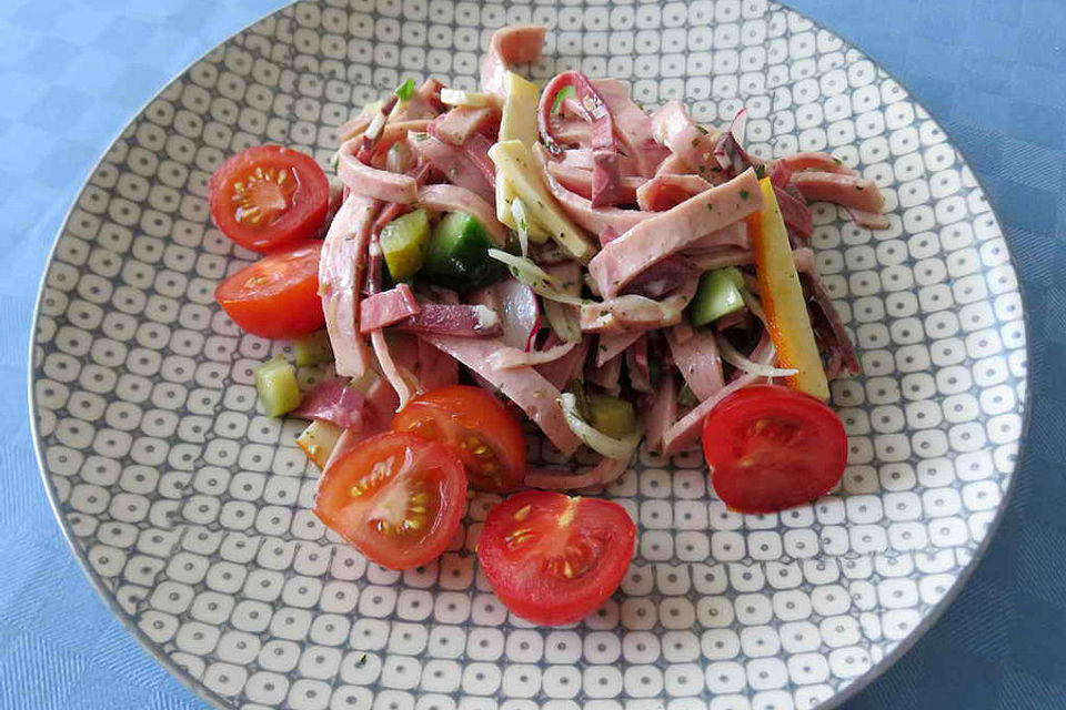 Claudias Wurstsalat plus