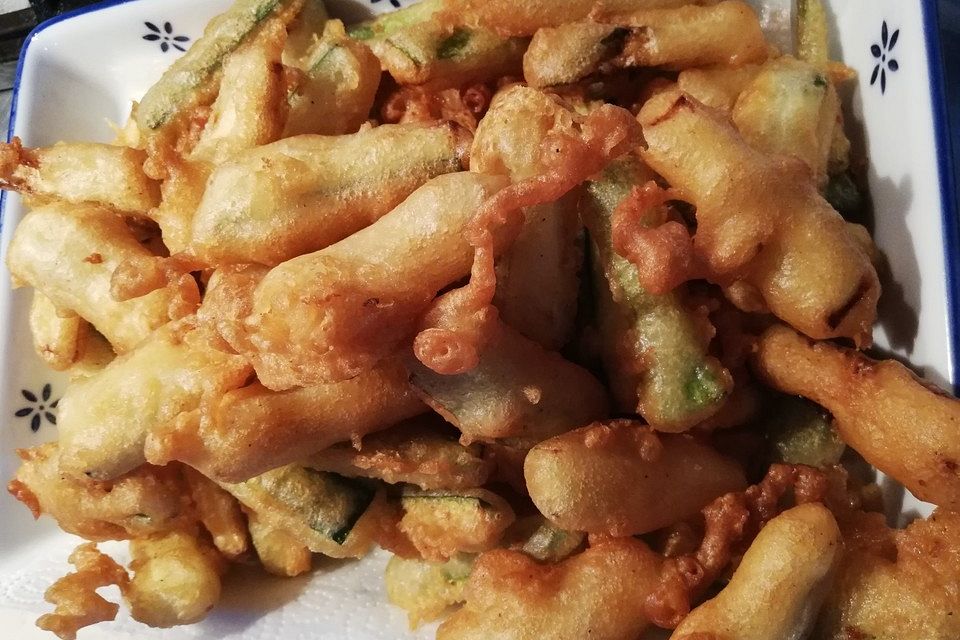 Zucchini in Tempura