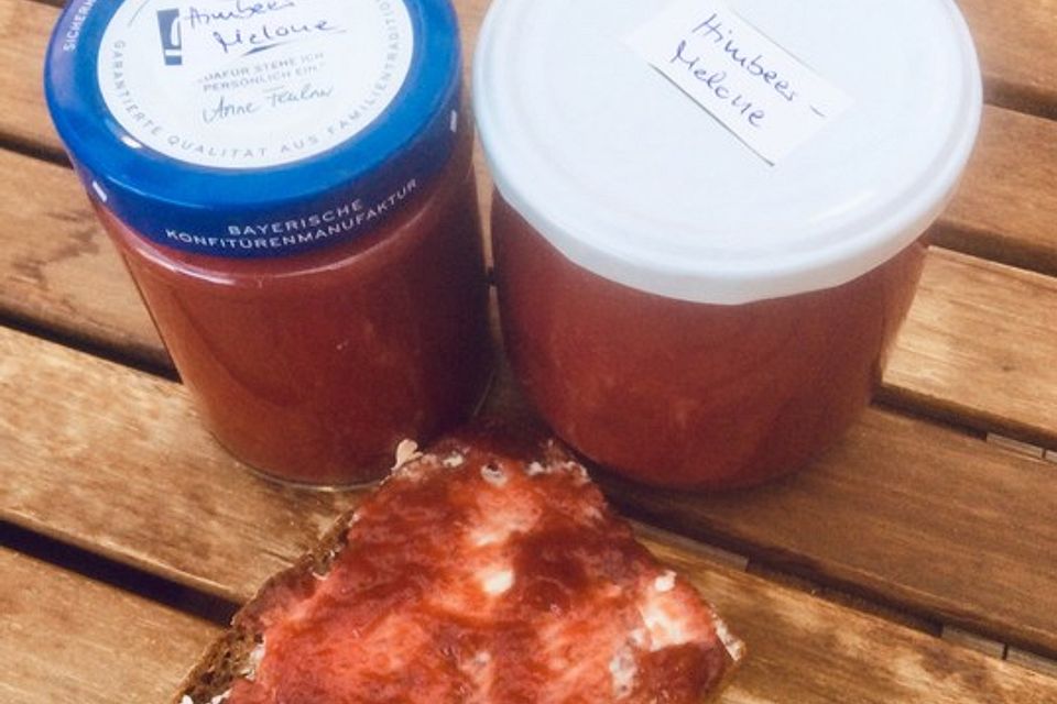 Himbeer-Melonen-Marmelade