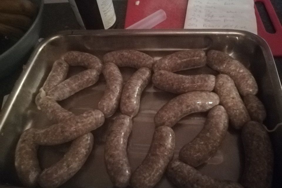 Lammbratwurst