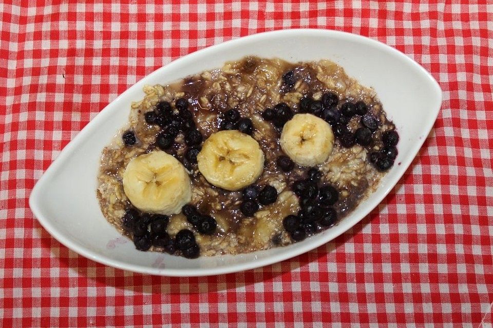 Mikrowellen Porridge - Haferbrei