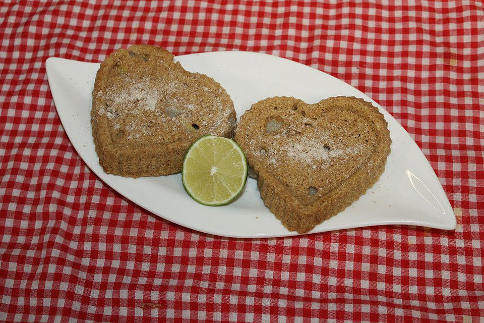 Birnenkuchen leicht und fluffig