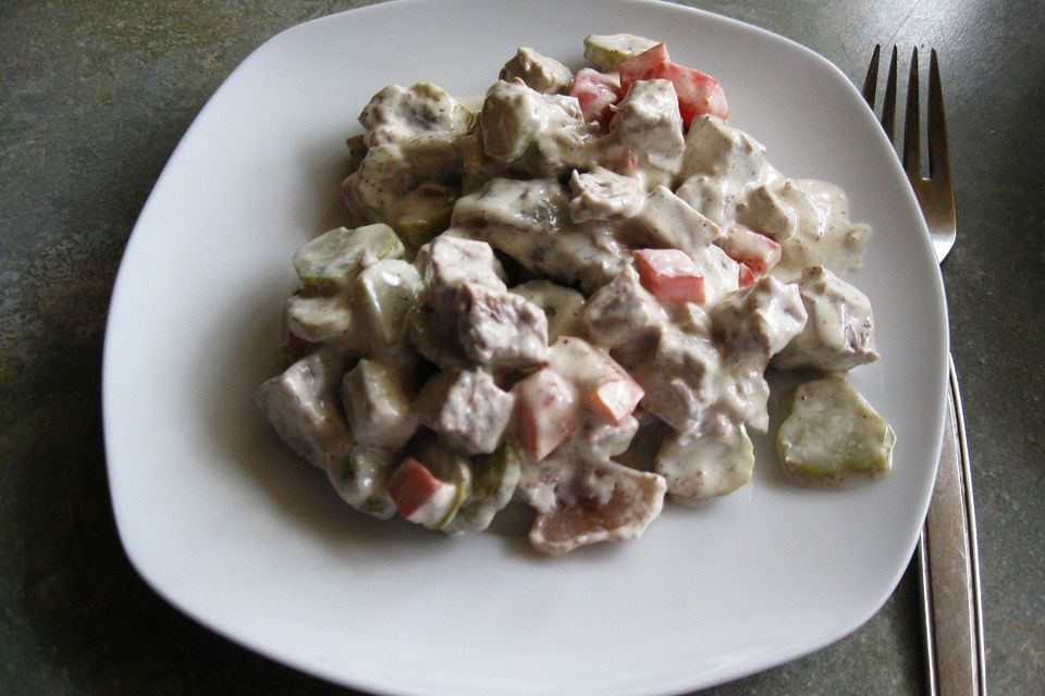 Schwedischer Rindfleischsalat