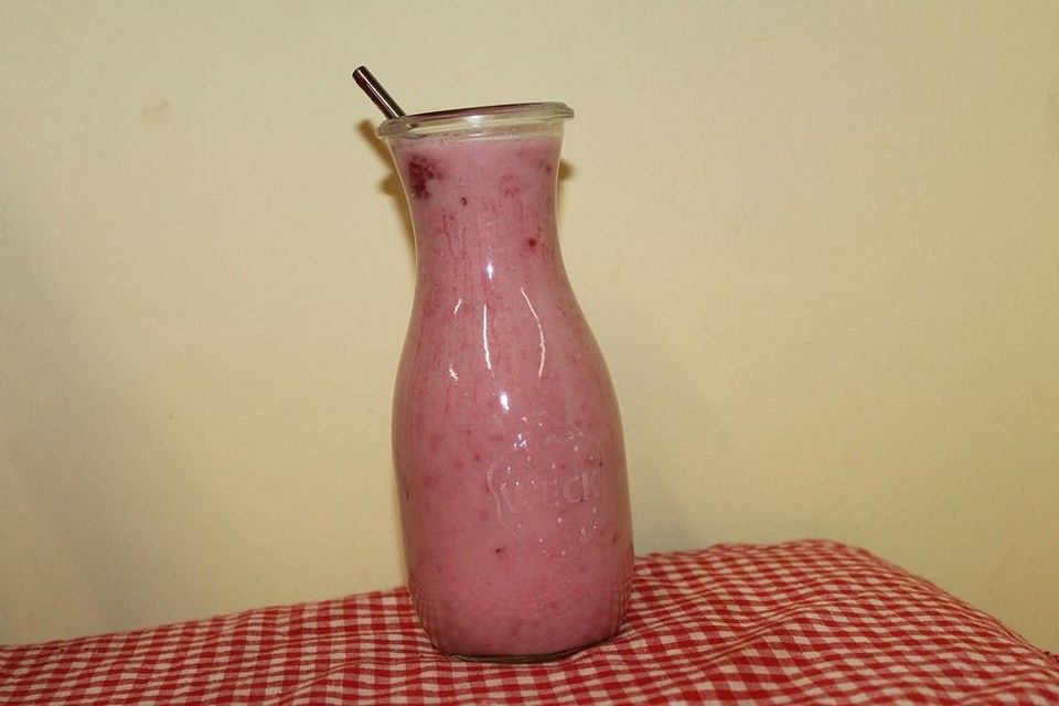 Himbeer-Johannisbeer-Smoothie