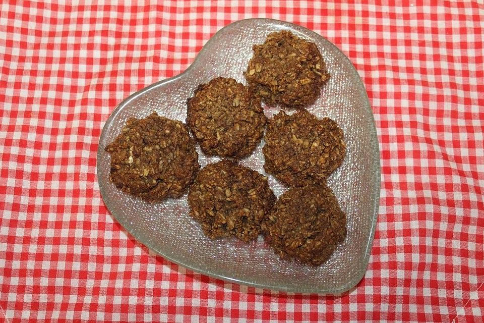 Schmätzchen - kleine, süße Haferflockenhäufchen