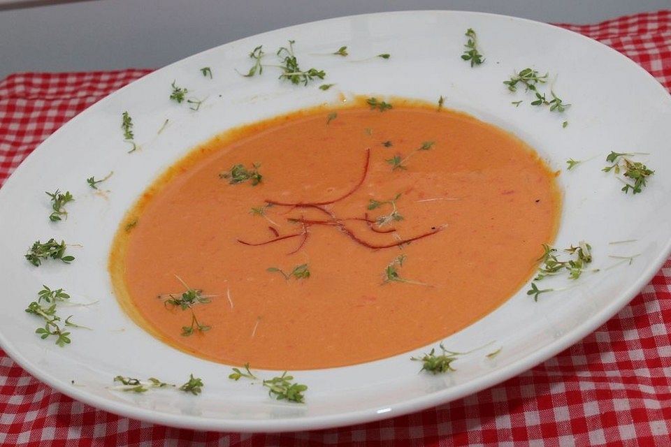 KüPaToSu - Kürbis-Paprika-Tomatensuppe