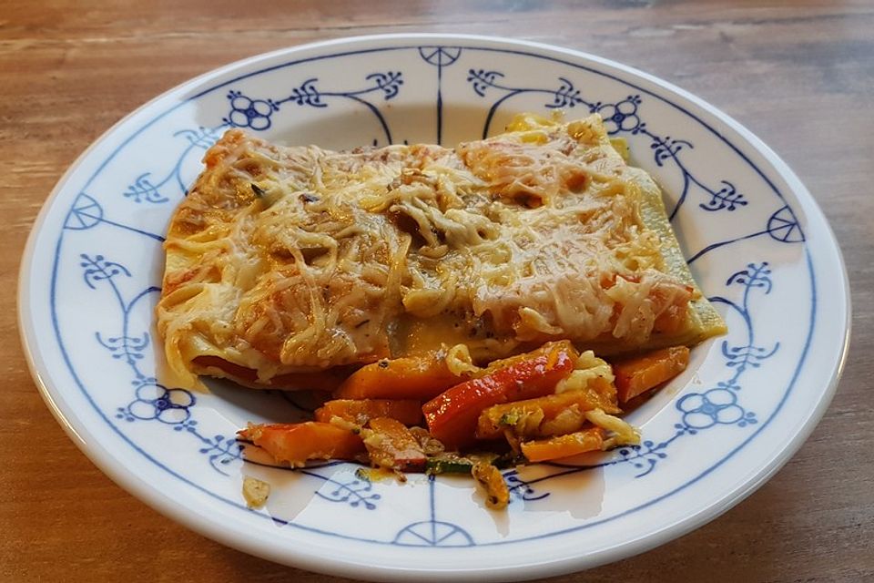 Herbstliche Kürbislasagne