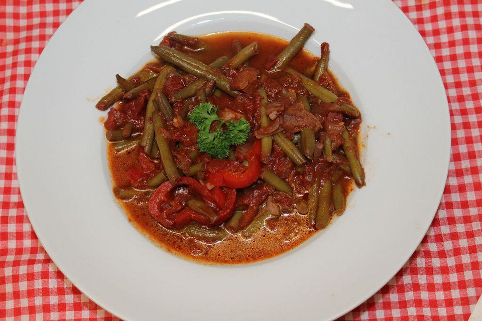 Paprika-Bohnen-Gulasch