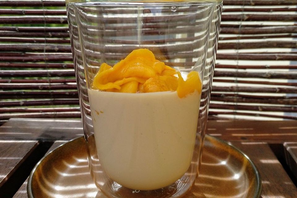 Mango-Kaffee-Joghurt