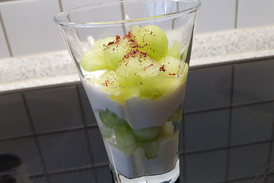 Low Carb Melonen-Dessert