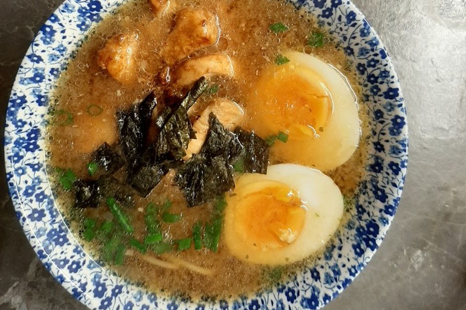 Schnelles Miso-Ramen