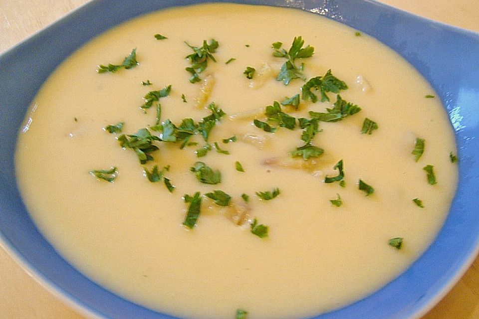 Spargelcremesuppe