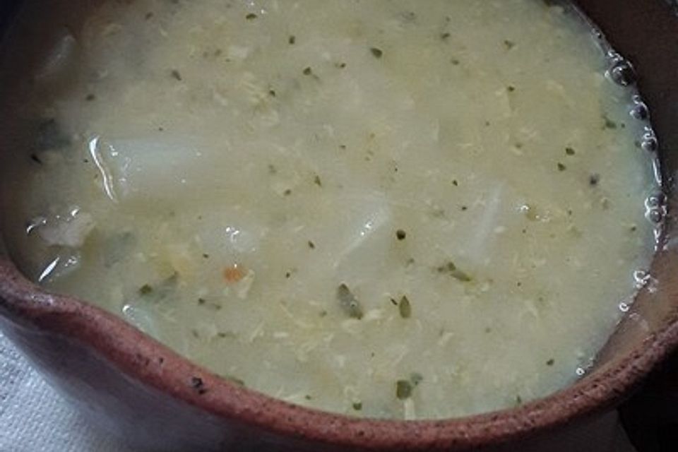 Spargelcremesuppe