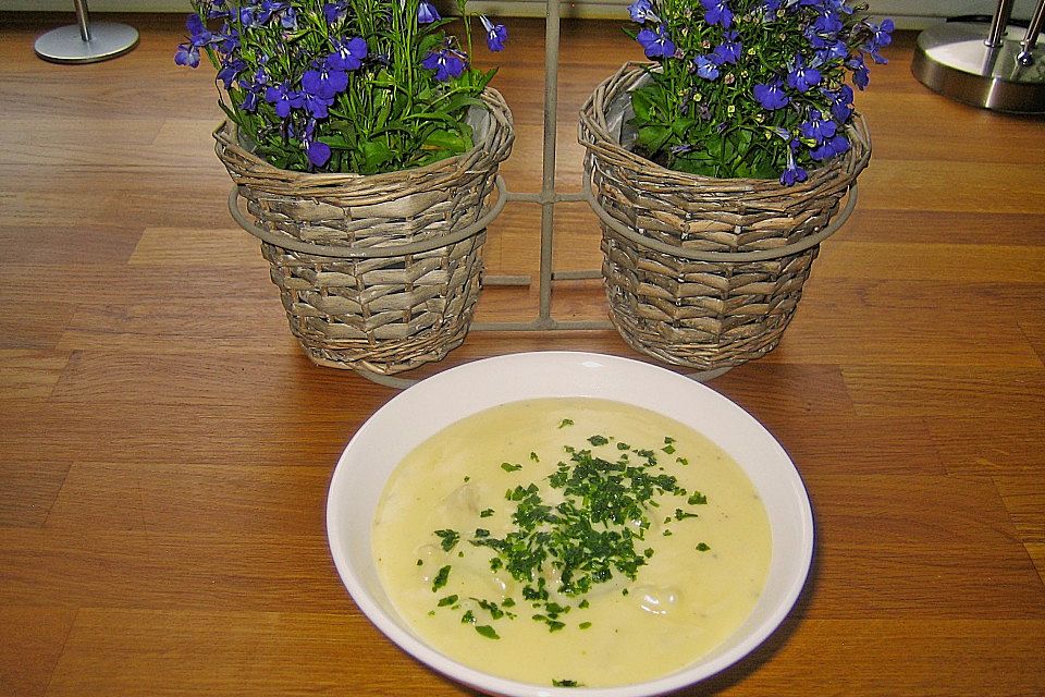 Spargelcremesuppe